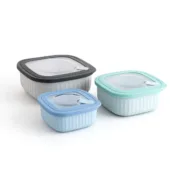 Conjunto de Lancheiras Bidasoa Mia Multicolor Plástico Livre de BPA 450 ml 850 ml 1,4 L 3 Unidades Cozinha | Gourmet - nacloset