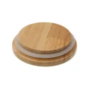 Bote Versa The Sweetes Side Of Life Dobrável Porcelana Madeira (10 x 8,2 x 10 cm) Cozinha | Gourmet - nacloset 2