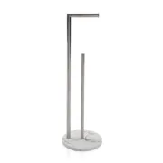 Toalheiro de Pé Versa Multicolor Aço Plástico 65 cm Banho - nacloset