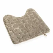 Tapete de banho Versa Bege Poliéster (45 x 45 cm) Banho - nacloset