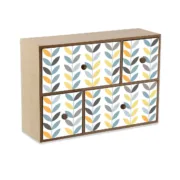 Guarda-Joias Versa Erin 11 x 32 x 32 cm Madeira MDF Casa | Jardim - nacloset