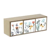 Guarda-Joias Versa Selene 11 x 11 x 33 cm Madeira MDF Casa | Jardim - nacloset