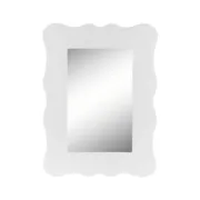 Espelho de parede Versa CAGLIARI Branco Fusion 2 x 80 x 60 cm Casa | Jardim - nacloset