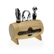 Conjunto de Acessórios para Vinho Versa Aço Cozinha | Gourmet - nacloset