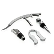 Conjunto de Acessórios para Vinho Versa Aço Cozinha | Gourmet - nacloset 2