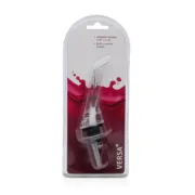 Tampa Dispensador Arejador de Vinho 2 em 1 Versa Plástico Cozinha | Gourmet - nacloset 2