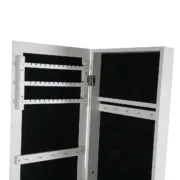 Espelho de parede Versa Branco Espelho Madeira MDF Minimalista 33,5 x 153 x 35,2 cm Casa | Jardim - nacloset