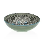 Saladeira Versa Verde Cerâmica Porcelana 22,5 x 9 x 22,5 cm Cozinha | Gourmet - nacloset