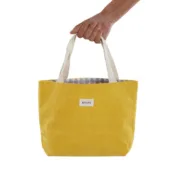 Mala Versa Corduroy Amarelo 9 x 22 x 23 cm Acessórios de Moda - nacloset