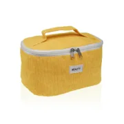 Nécessaire de Viagem Versa Amarelo 12 x 12 x 20 cm Desporto | Lazer - nacloset