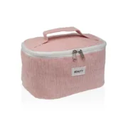 Nécessaire de Viagem Versa Cor de Rosa 12 x 12 x 20 cm Desporto | Lazer - nacloset
