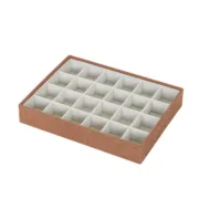Guarda-Joias Versa Poliéster Cartão 19 x 4 x 25 cm Casa | Jardim - nacloset