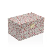 Guarda-Joias Versa Madeira Madeira MDF 12 x 10 x 18 cm Bloemen Casa | Jardim - nacloset 2