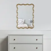 Espelho de parede Versa Dourado 2,6 x 70,2 x 50,2 cm Casa | Jardim - nacloset 2