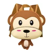 Mochila Escolar DOHE Castanho Macaco Jogos | Disfarces - nacloset 2