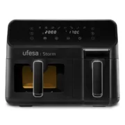 Fritadeira de Ar UFESA STORM Preto 2700 W 9 L Cozinha | Gourmet - nacloset