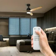 Ventilador de Teto UFESA NEPAL NEGR/HAYA Ø 132 cm Ar condicionado e ventiladores - nacloset 2