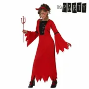 Fantasia para Crianças Th3 Party Vermelho Demónio (2 Peças) Disfarces e artigos para festas - nacloset
