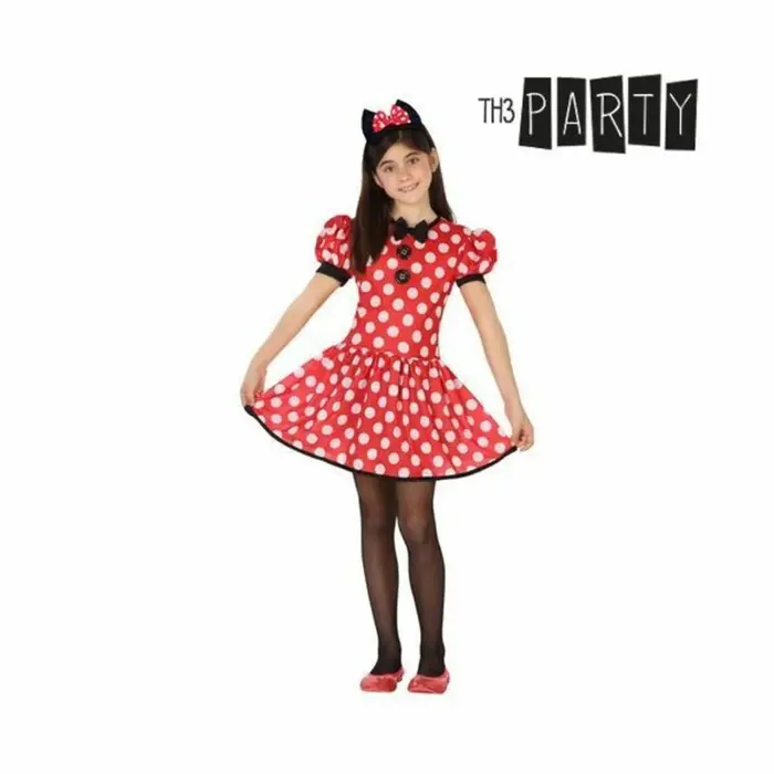 Fantasia para Crianças Minnie Mouse 26947 Vermelho Fantasia 5-6 Anos (2 Peças) Desenhos animados - nacloset 2