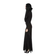 Fantasia para Adultos Preto Vampiresa Fantasma Sexy (1 Peça) Disfarces e artigos para festas - nacloset 2