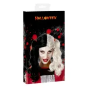 Peruca para Halloween Branco Arlequim Disfarces e artigos para festas - nacloset 2