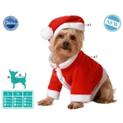 Fantasia para Cão Pai Natal Animais de Estimação - nacloset 2