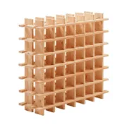 Suporte para garrafas Astigarraga Castanho Pinheiro (75 x 22 x 75 cm) Cozinha | Gourmet - nacloset