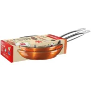 Frigideira Inoxibar KOOPERME Cobre Alumínio Forjado Ø 24 cm Ø 28 cm (28 cm) (Ø 24 cm) (2 Unidades) Cozinha | Gourmet - nacloset