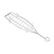 Grelha de Churrasqueira para Peixe Sauvic 13,5 x 54 cm Casa | Jardim - nacloset