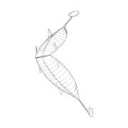 Grelha de Churrasqueira para Peixe Sauvic 13,5 x 54 cm Casa | Jardim - nacloset 2