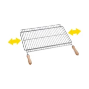 Grelhador Sauvic Aço galvanizado 70 x 40 cm Casa | Jardim - nacloset 2