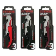 Saca-rolhas com corta selos e abre garrafas Cuyfor 8423607130017 12,5 x 2,5 cm (24 Unidades) (12,5 x 2,5 cm) A Preço de Revenda - nacloset 2