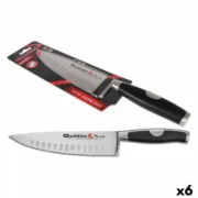 Faca de Cozinha Quttin Moare Aço inoxidável 3 mm 34 x 5 x 2 cm (6 Unidades) (20 cm) Cozinha | Gourmet - nacloset