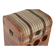 Suporte para garrafas Home ESPRIT Castanho Choupo 40 x 35,5 x 71 cm Cozinha | Gourmet - nacloset 2