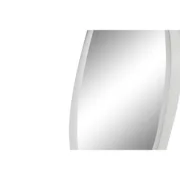 Espelho de parede Home ESPRIT Branco Metal Espelho Urbana 64 x 4,5 x 62 cm Casa | Jardim - nacloset 2