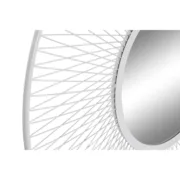 Espelho de parede Home ESPRIT Branco Metal Espelho Urbana 90 x 2 x 90 cm Casa | Jardim - nacloset 2
