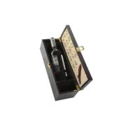 Conjunto de Acessórios para Vinho Home ESPRIT Castanho Madeira MDF 36 x 11 x 12 cm Cozinha | Gourmet - nacloset 2