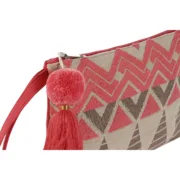 Nécessaire de Viagem Home ESPRIT Bege Fúcsia 26 x 2 x 19 cm Desporto | Lazer - nacloset 2