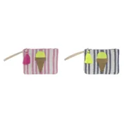 Nécessaire Home ESPRIT Azul Cor de Rosa 26 x 2 x 19 cm (2 Unidades) A Preço de Revenda - nacloset