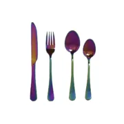 Faqueiro Home ESPRIT Aço inoxidável 1,8 x 0,3 x 23 cm 16 Peças Cozinha | Gourmet - nacloset