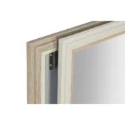 Espelho de parede Home ESPRIT Branco Castanho Bege Cinzento 66 x 2 x 92 cm 70 x 2 x 97 cm (4 Unidades) A Preço de Revenda - nacloset 2