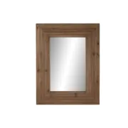Espelho de parede Home ESPRIT Castanho Natural Abeto Moderno 104 x 9 x 135 cm Casa | Jardim - nacloset