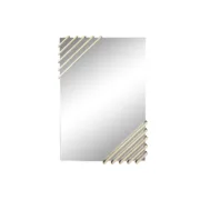 Espelho de parede Home ESPRIT Dourado Cristal Ferro 63 x 6 x 93 cm Casa | Jardim - nacloset