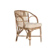 Tuinstoel Home ESPRIT Bambu Rotim 58 x 65 x 85 cm Casa | Jardim - nacloset