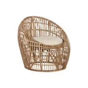 Tuinstoel Home ESPRIT Bambu Rotim 70 x 70 x 74 cm Casa | Jardim - nacloset