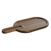Tábua de corte Home ESPRIT Natural Acácia 40 x 18 x 1,8 cm Cozinha | Gourmet - nacloset