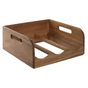 Suporte para garrafas Home ESPRIT Natural 29 x 26 x 12 cm Cozinha | Gourmet - nacloset