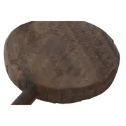 Tábua de corte Home ESPRIT Castanho Preto Acácia Natural Colonial 30 x 25 x 4 cm (3 Peças) Cozinha | Gourmet - nacloset 2