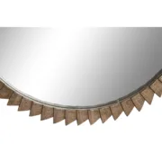 Espelho de parede Home ESPRIT Natural Moderno 75 x 3 x 75 cm Casa | Jardim - nacloset 2