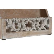 Organizador Multiusos Home ESPRIT Branco Natural Casa | Jardim - nacloset